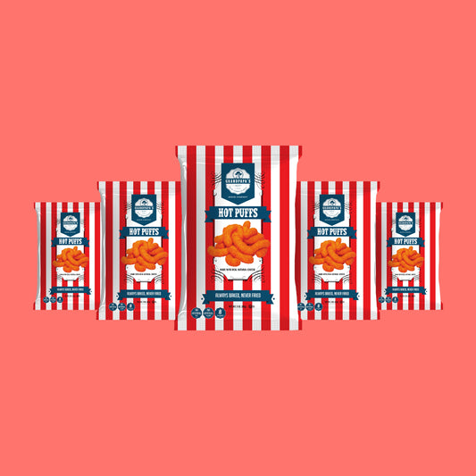 Natural Hot Puffs 5 pack